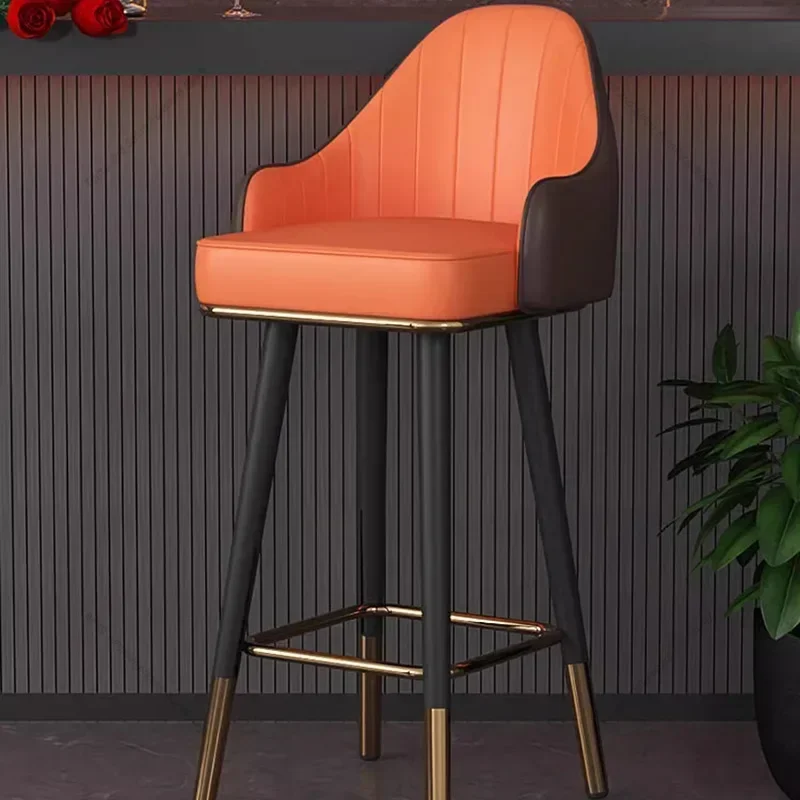 

High Stool Nordic Bar Chairs Swivel Relax Modern Reception Bar Chairs Adjustable Italian Design Bar Furniture Barkrukken LLBC