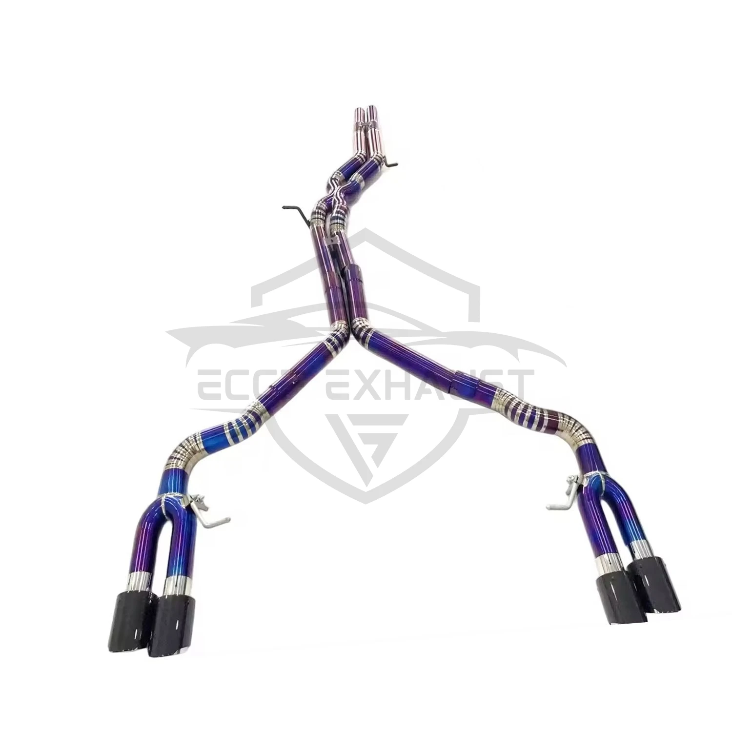 

Through Titanium Catback Exhaust for AUDI S4 S5 B9 Unlock True Performance Maximize Exhaust Flow Easy Installation