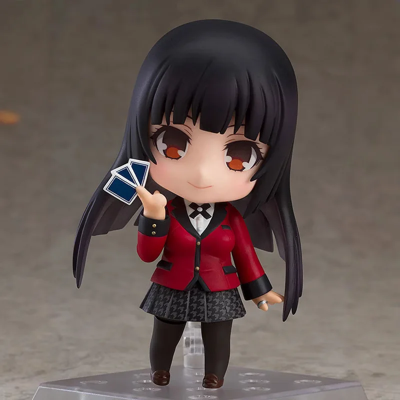 10cm Kakegurui Jabami Yumeko Cute Edition Anime Girl Figure Model Statue Boys Collection Desktop Decoration Ornament Toys Gifts