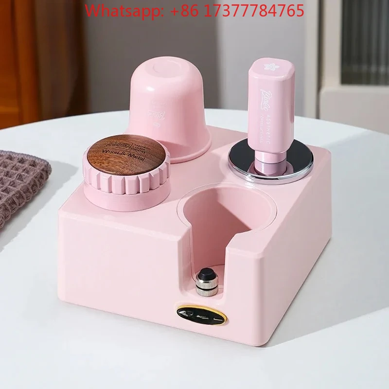 Foundation Make-up Pressing Seat Espresso Filling Seat 51/58mm, Powder Pressing Cloth Powder Three Piece Combination Set