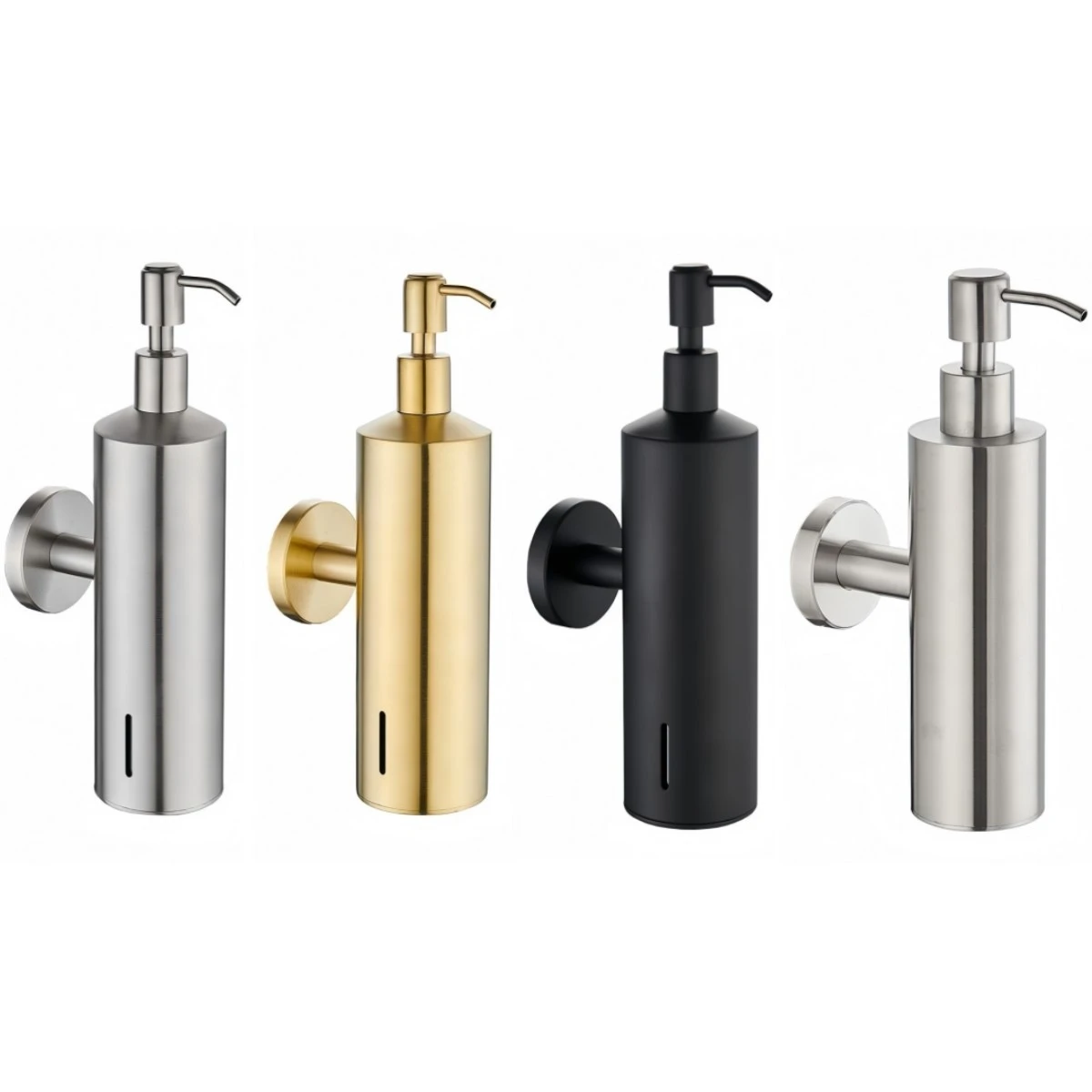

Liquid Soap Dispenser Bottle Stainless Steel Wall Mounted Soap Dispenser Pump Bottle Kitchen Soap Bottle Bathroom Accessories