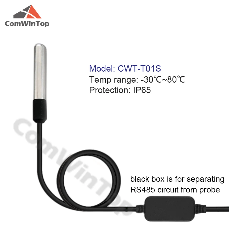 RS485 Modbus wasserdichter Temperatur- und Feuchtigkeitssensorsonde