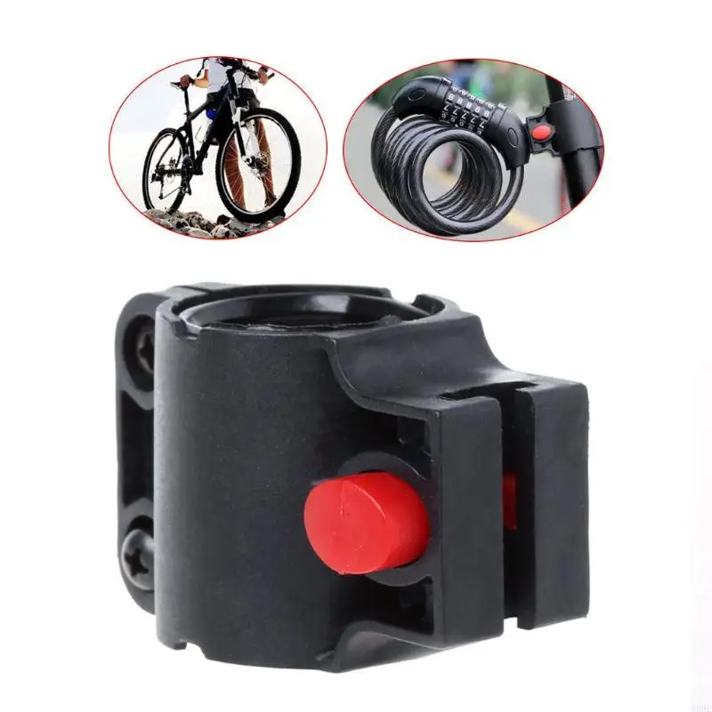 

Lock Holder Support Wire Cable Lock Bike Frame Lock Fixed C W89F