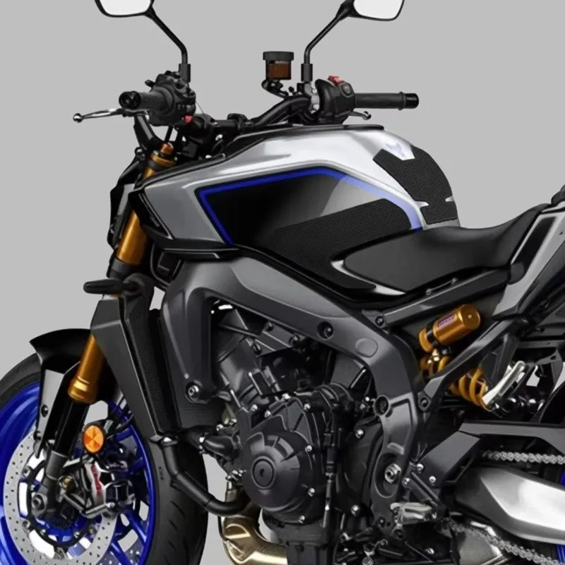 Excellent-Motorcycle Side Tank Pad For MT-09/MT09 SP 2024 2025 2026 Rubber Sticker Anti Scratch Protection