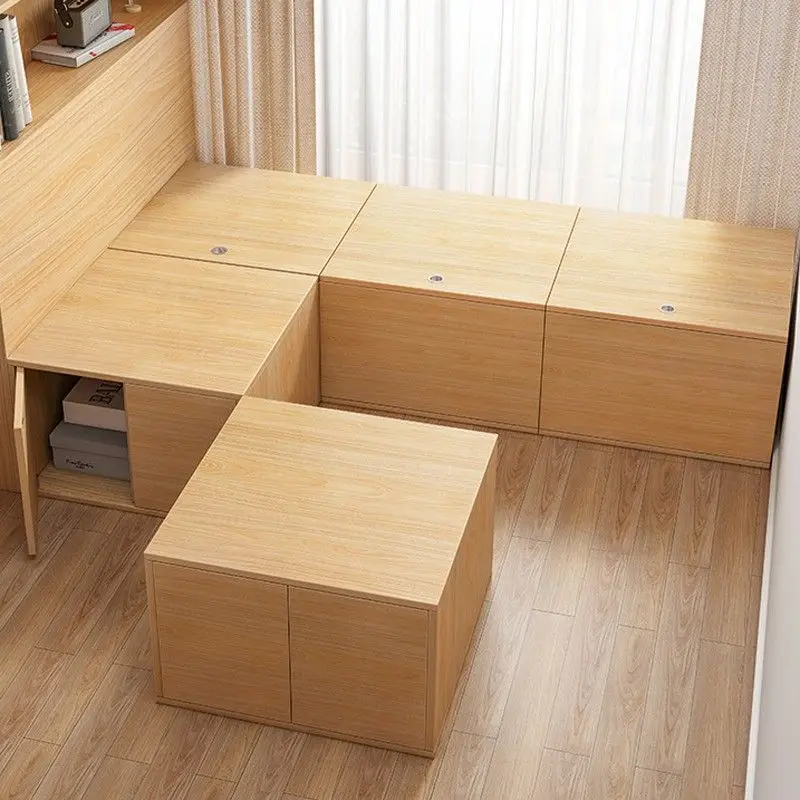 

bay window storage cabinet household balcony seated tatami simple locker large capacity flip low floor