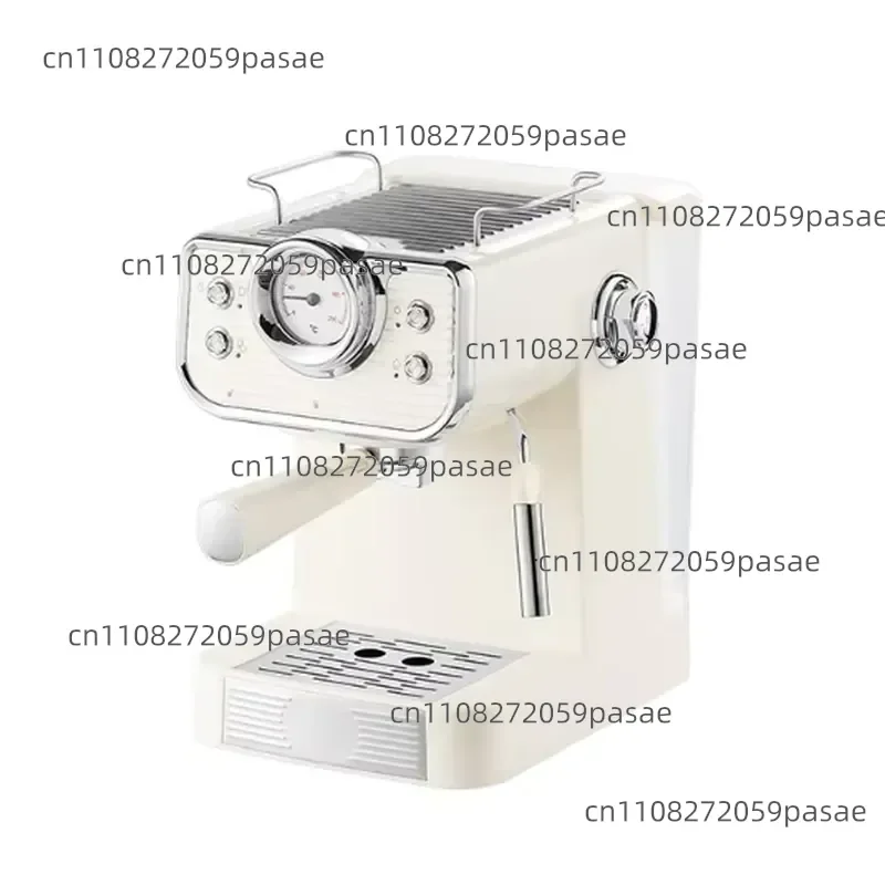 Cross-border foreign trade coffee machine household small Italian semi-automatic concentrated steam milk frother coffee pot