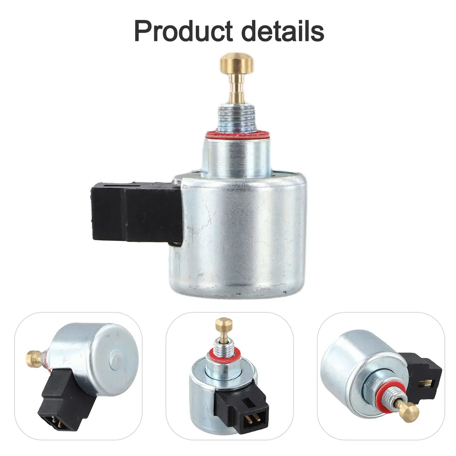 Robust Fuel Solenoid Valve AUC13676 for Tractors Mowers E160 Z735E S220 Guarantees Reliable Machinery Operation