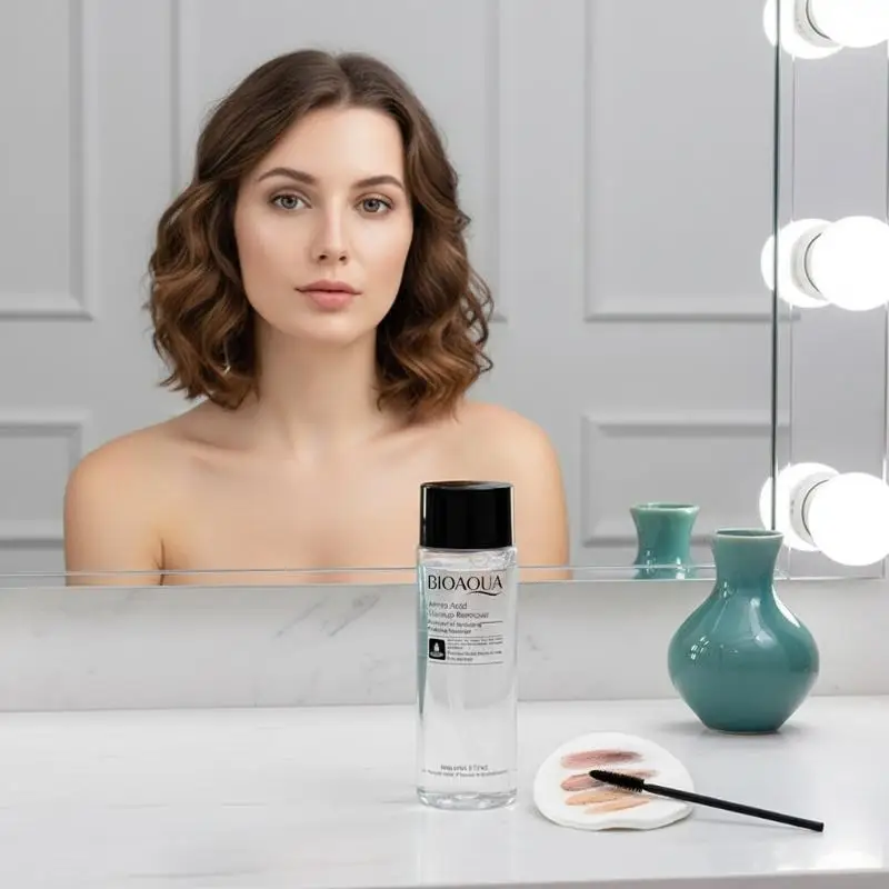 Facial Cleansing Water and Makeup Remover 2in1 No Rinse Mild Hydration OilFree for All Skin Types Travel Essential