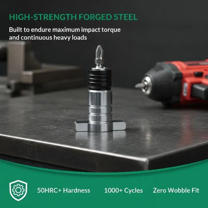 1Pc/2Pcs Electric Brushless Impact Wrench Adapter Drill Bit Chrome Vanadium Steel Dual Use Wrench Conversion Head