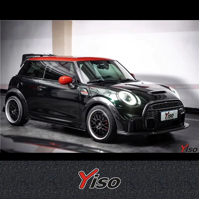 FOR 2022 BMW MINI F56 F55 JCW Modified Carbon fiber Aerodynamic kit Cooper S Wheel eyebrows