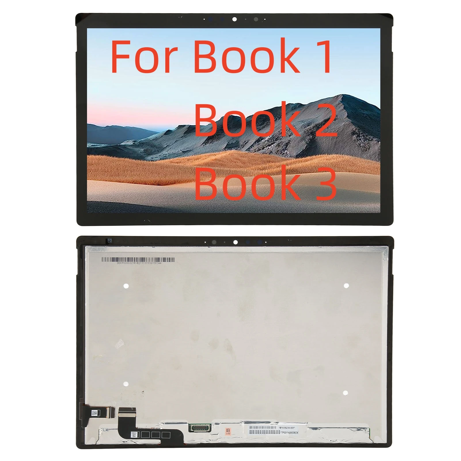 For Microsoft Surface Book 1 2 3 1703 1704 LCD display touch screen digital device component 13.5 