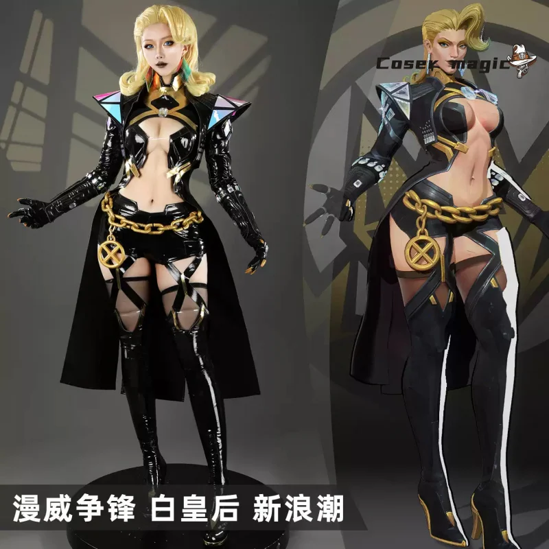 لعبة منافسان الملكة البيضاء أزياء تنكرية للهالوين كرنفال حفلة عيد الميلاد لعب الأدوار الملابس الملابس #2