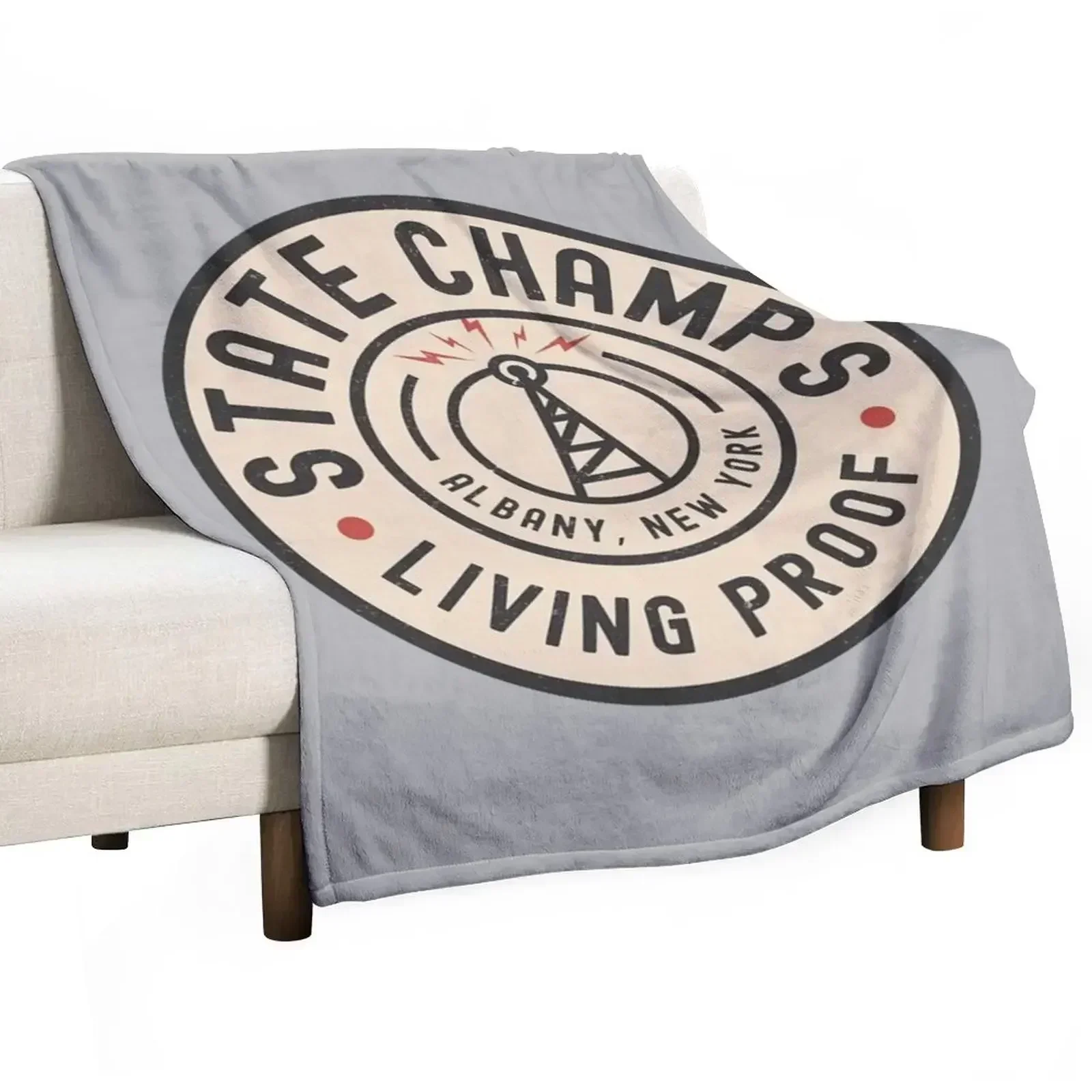 State Camps Living Proof Throw Blanket Bed covers Kid'S Retros Weighted wednesday Bed Fashionable Blankets