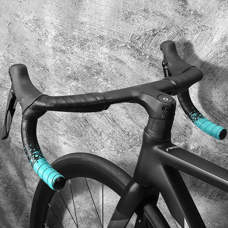 Road Bicycle Bar Tape Anti-Slip Shock Absorption Durable Wear-resistant Handle Strap for Long-distance Road Cycling Trips