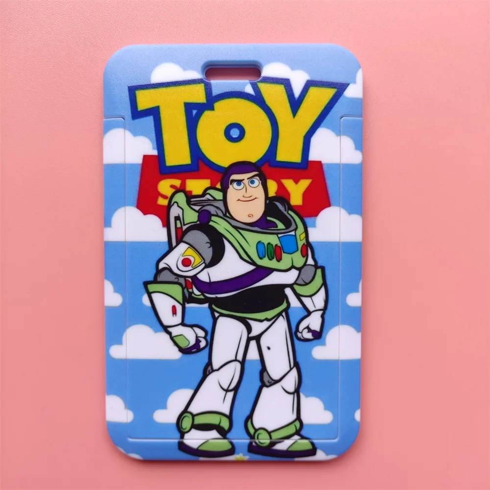 Disney Toy Story Boys Girls Fashion Neck Strap Lanyards Badge Holder Lanyard ID Card Holder Hanging Rope Name Tag