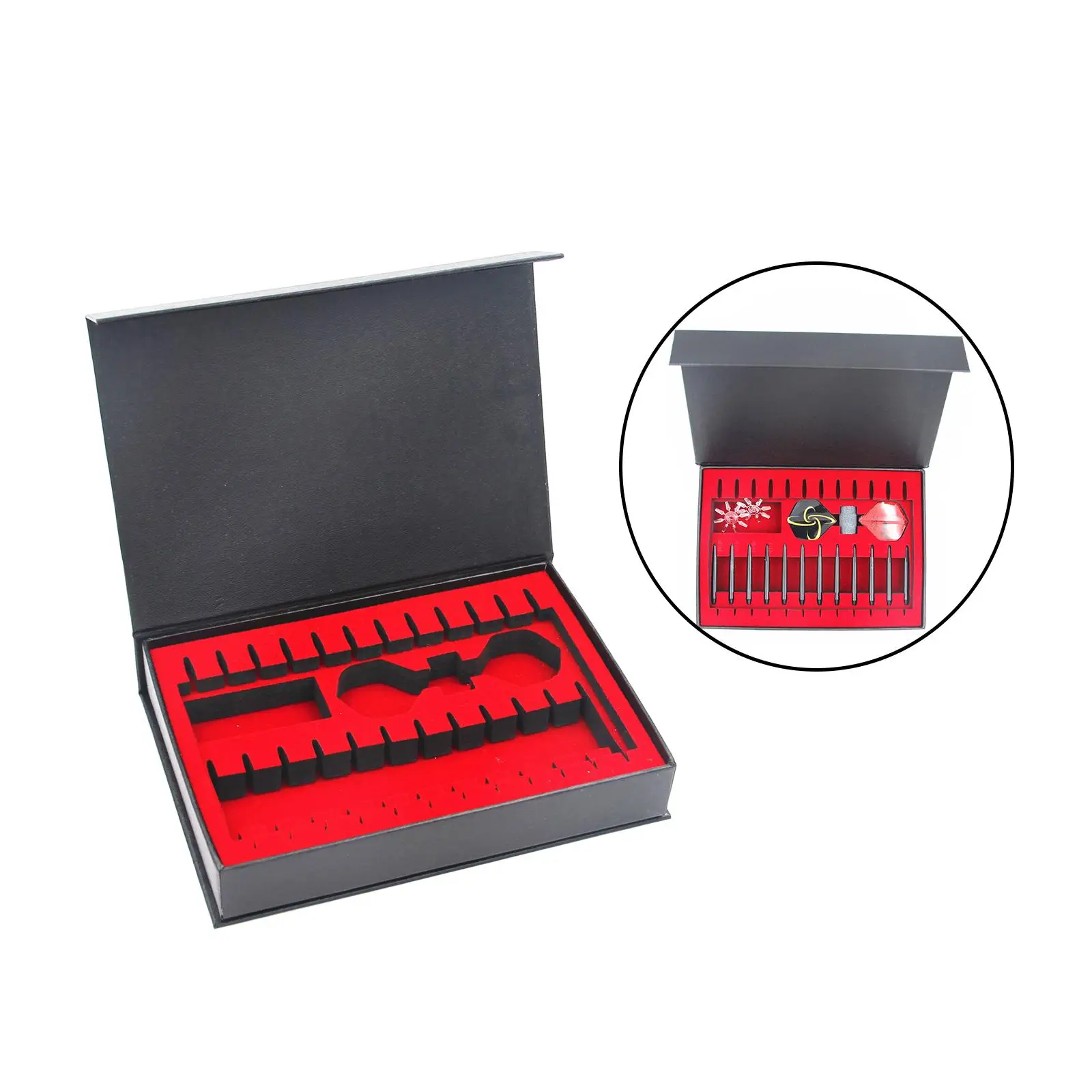 

Dart Box Practical EVA Portable Lightweight Dart Cases Soft of Tip Darts for