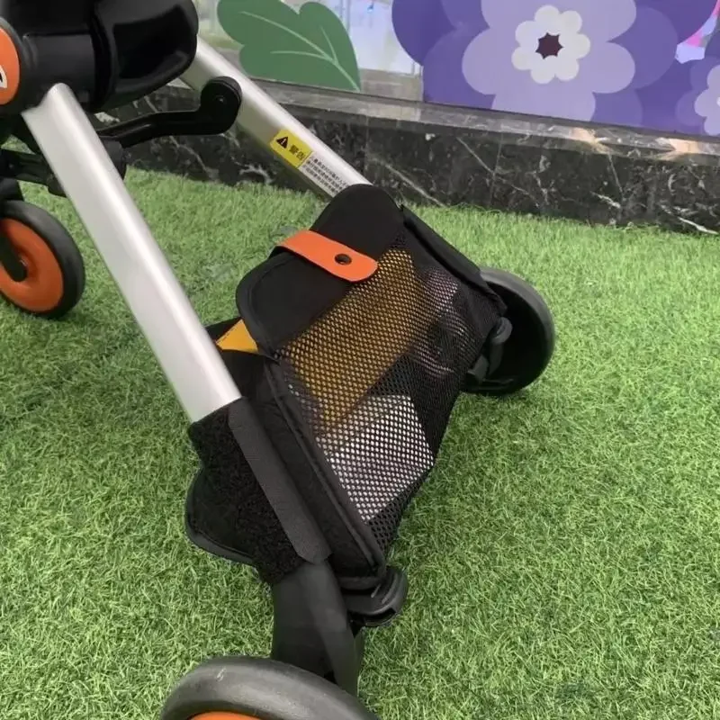 

Heavy Duty Strollers Under Basket Oxford Cloth Carriers Organizers Foldable Design Fit Multiple Models Quick Installation 15UB