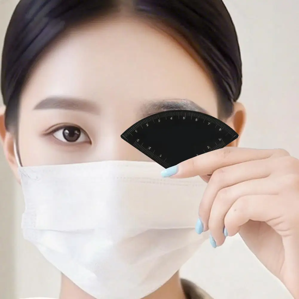 Guide de symétrie des sourcils, ensemble de règles de conception professionnelle pour Microblading des sourcils pour une cartographie précise, façonnage, maquillage Permanent pour un rapide