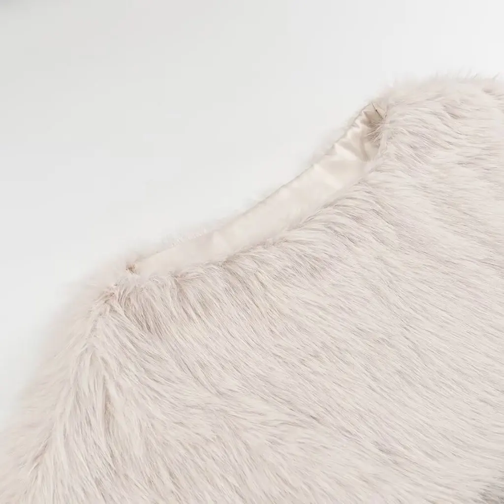 

Европейская и американская модная шерстяная куртка с круглым вырезом и длинными рукавами, весенняя новинка C92337, женская верхняя одежда