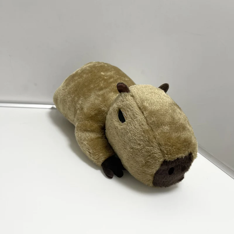 40cm imitacja kapibary pluszowa zabawka puszysta lalka kapibara miękkie wypchane zwierzę zabawka prezent urodzinowy dla dzieci zabawka wystrój pokoju domowego