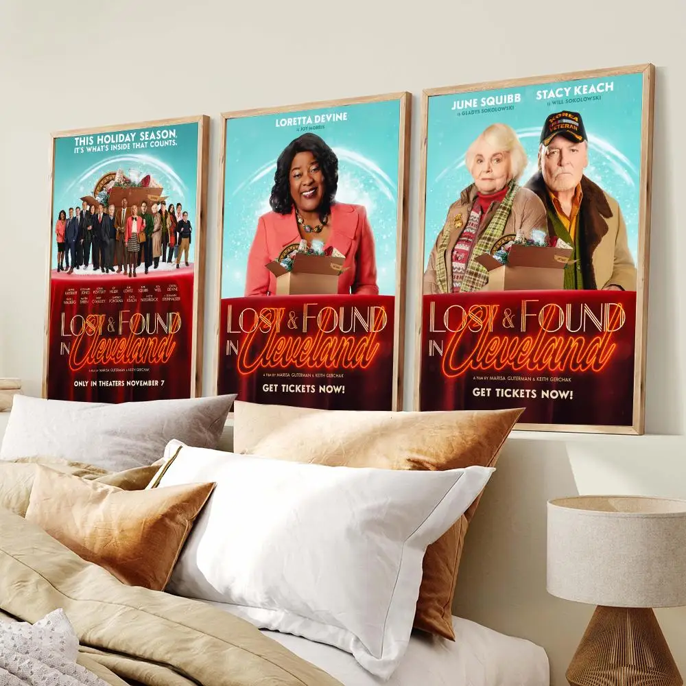 Movie L-Lost & Found in Cleveland Poster PP Wall Decor Posters Celebrity Art Prints Aesthetic Wall Art Bedroom Office Home Gift