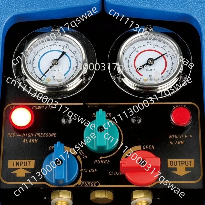 High Low Pressure Gauge And Control Knob Spare Parts Pressure Meter Head For 12L 24L Refrigerant Recovery Recycling Machine