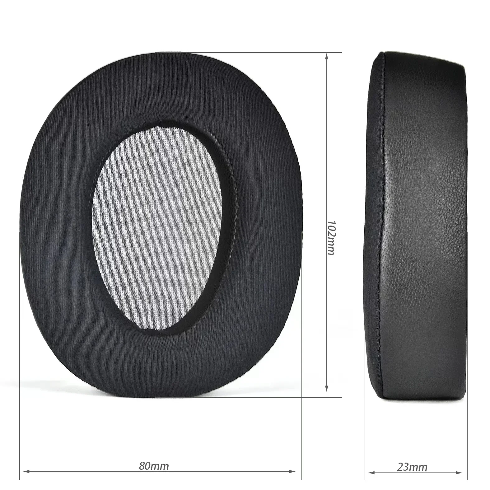 

For Sony MDR-100ABN,WH-H900N Headphones Replacement Mesh / Ice gel / Leather Ear pads 11.4