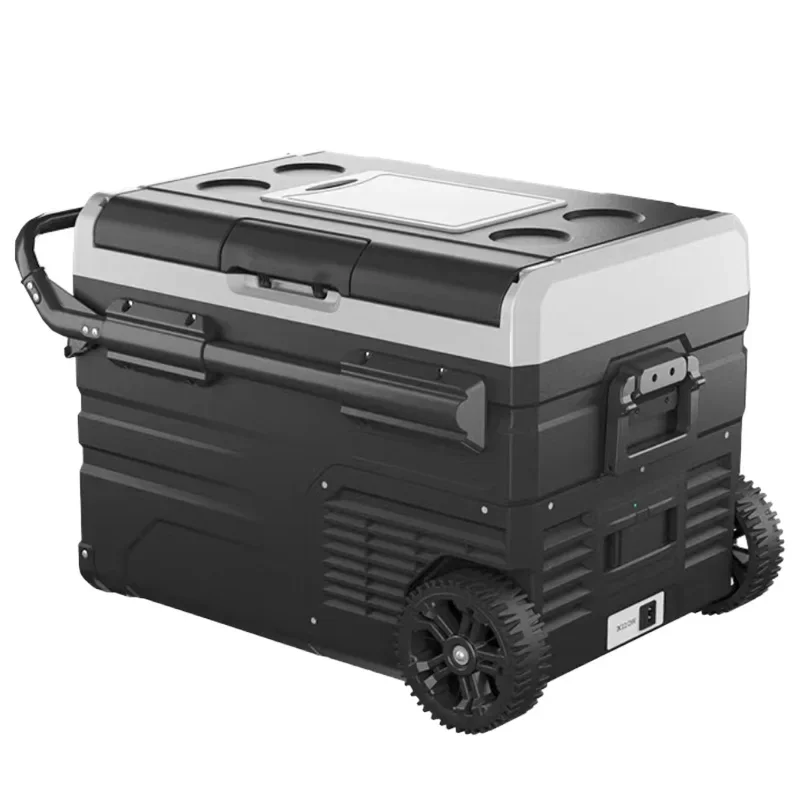 Alpicool TWW45 Solar Fridge and Freezer Portable Fridge Freezer Car Fridges with Battery and Wheels Outdoor Cooler