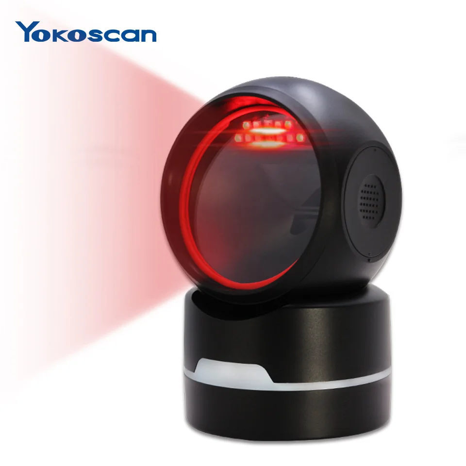 

Youku MP6800 2D scanning platform barcode scanner, supermarket pharmacy cashier, WeChat and Alipay support scan code