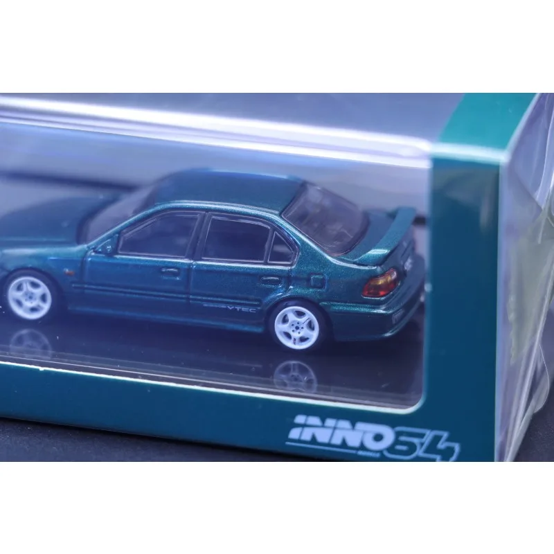 INNO 1:64 Honda Civic Ferio Si (EK) Die Casting Alloy Simulation Car Model Collection Souvenir Suitable for Gift Giving