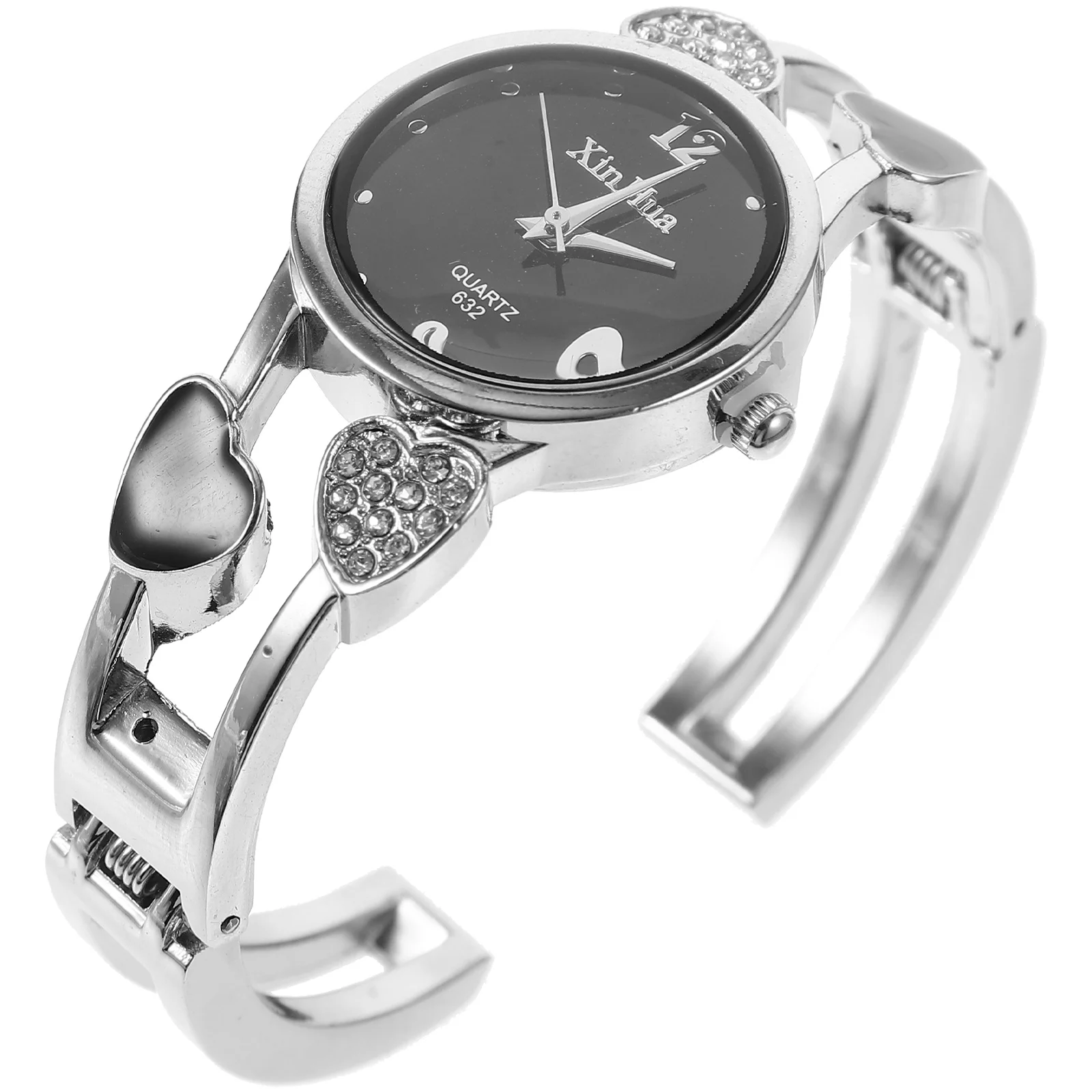 Reloj de pulsera de diamantes con estilo para mujer, reloj de pulsera informal de cuarzo con Clip para mujer