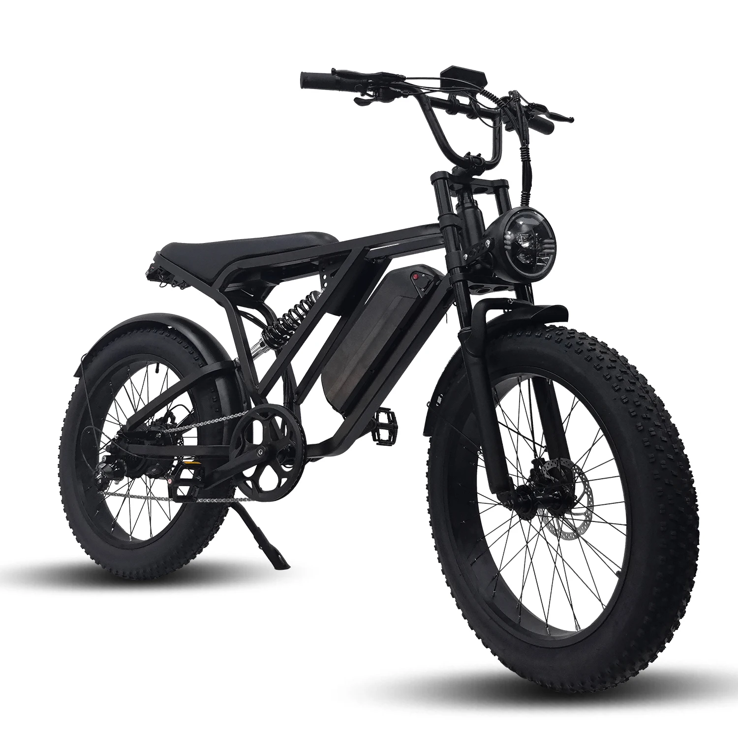 

Y-24 Electric Bike 20ah Battery 24inch 20 Inch Full Suspension Foldable Ebike Steel Frame 500W Motor EU Warehouse 250W Motor