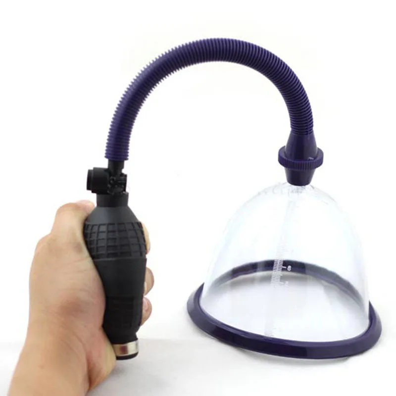 Vacuum Breast Massager with Negative Pressure Suction for Women - Adult Toy