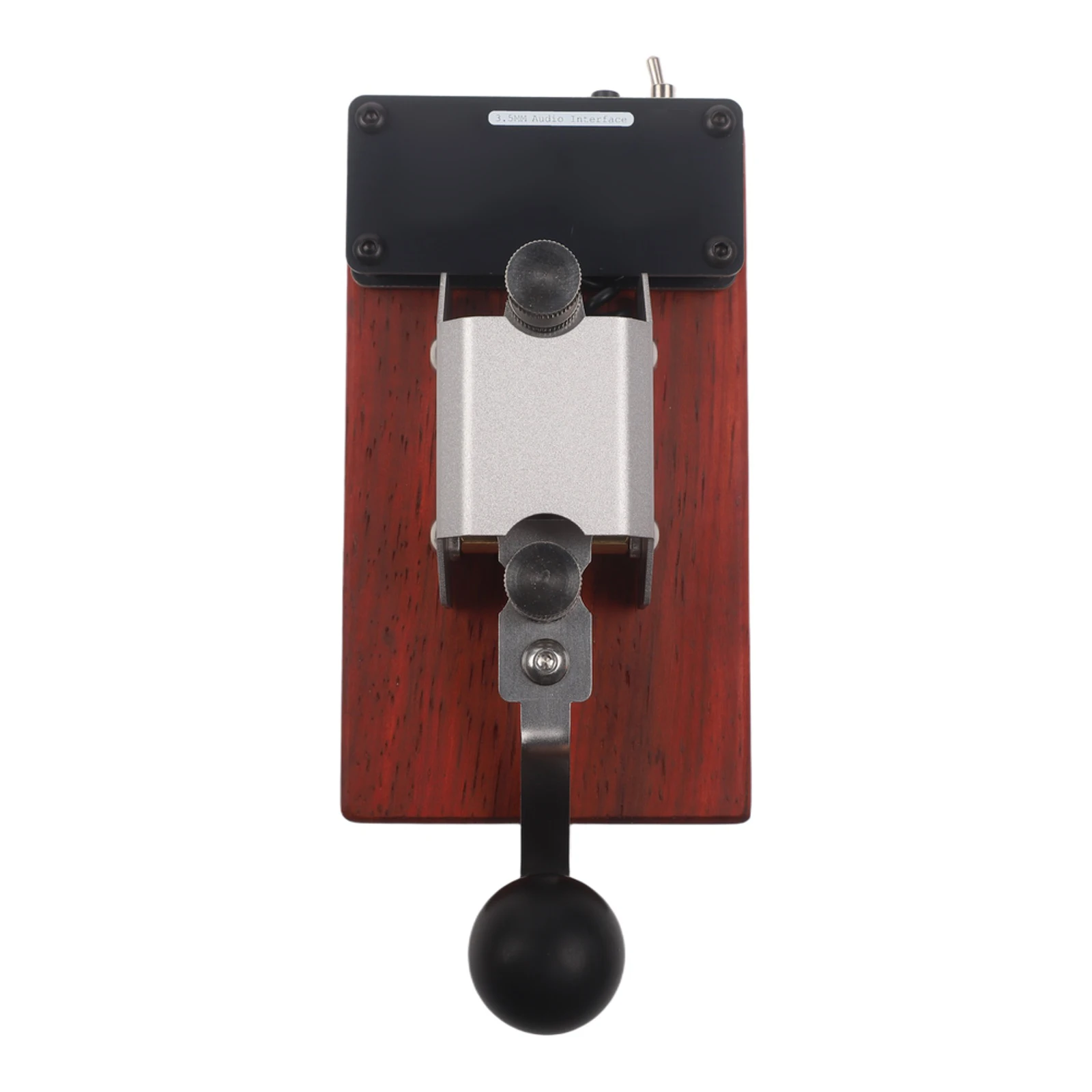 Manual Telegraph Key For Morse Code Practice Tool With Sound Light Simulation USB Computer Interface For Radio Station Tool