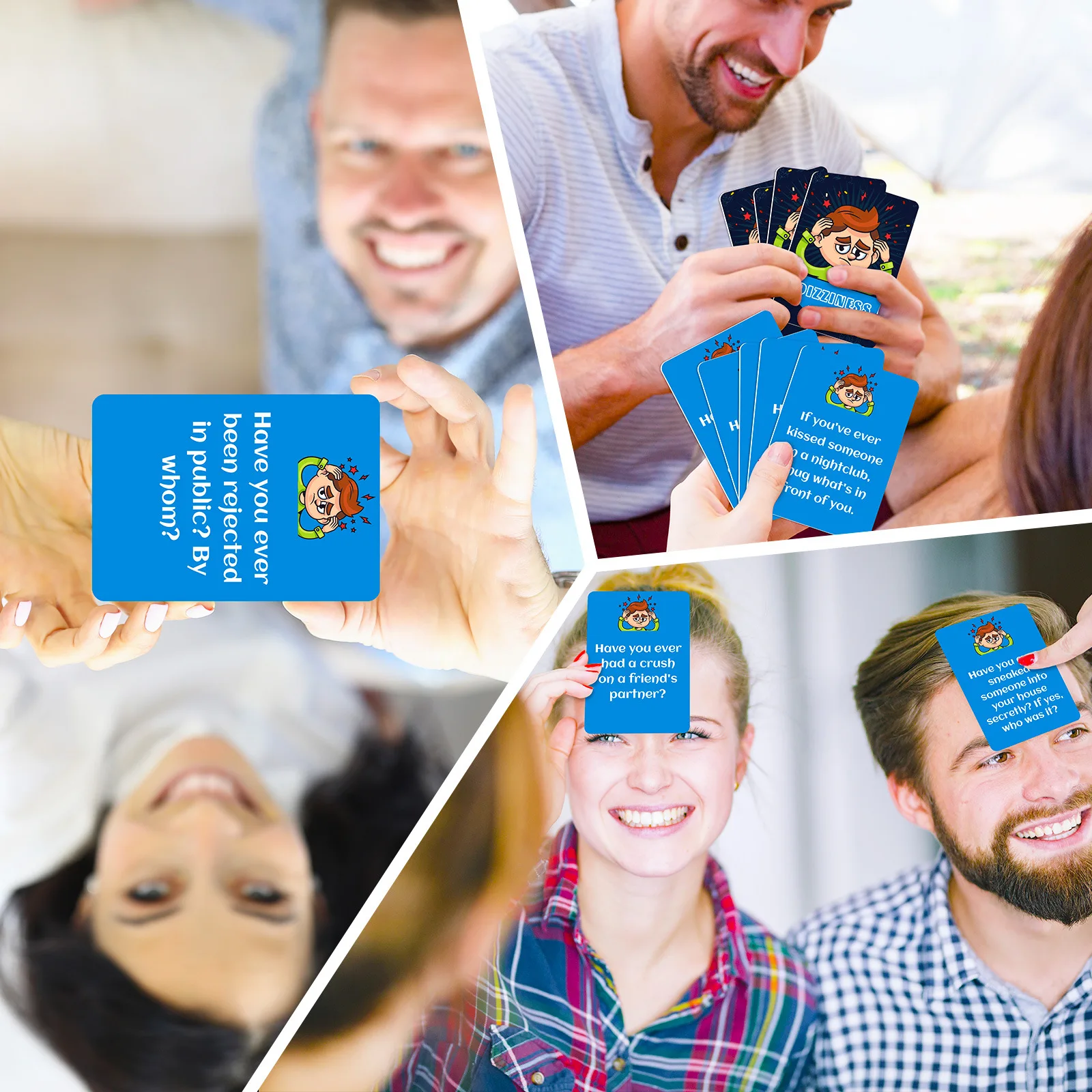 50 pcs/bag Creative Adult Tabletop Paper Card Game - Incredible Card Game for Ice-Breaking & Building Connections