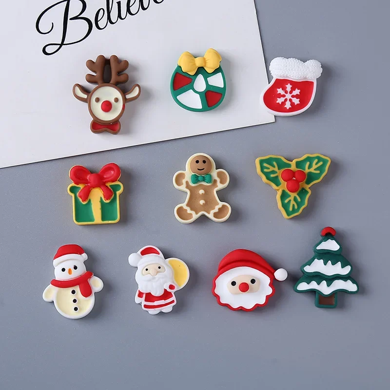 Cartoon Christmas Series Refrigerator Magnet Creative Fridge Magnet Decor Magnetic Refrigerator Paste Home Decoration