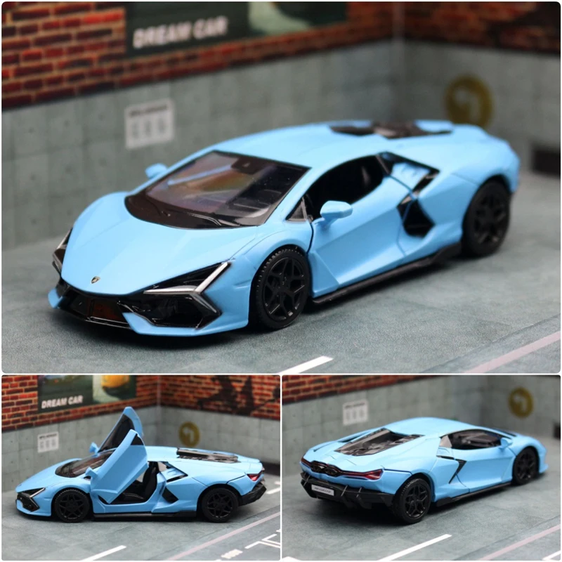 

1:36 Lamborghini Revuelto Alloy Sports Car Model Diecast Metal Racing Vehicle Car Model High Simulation Collection Kids Toy Gift