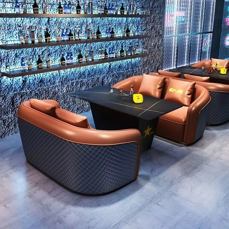 High-end bar sofa pavilion and table and chair set
