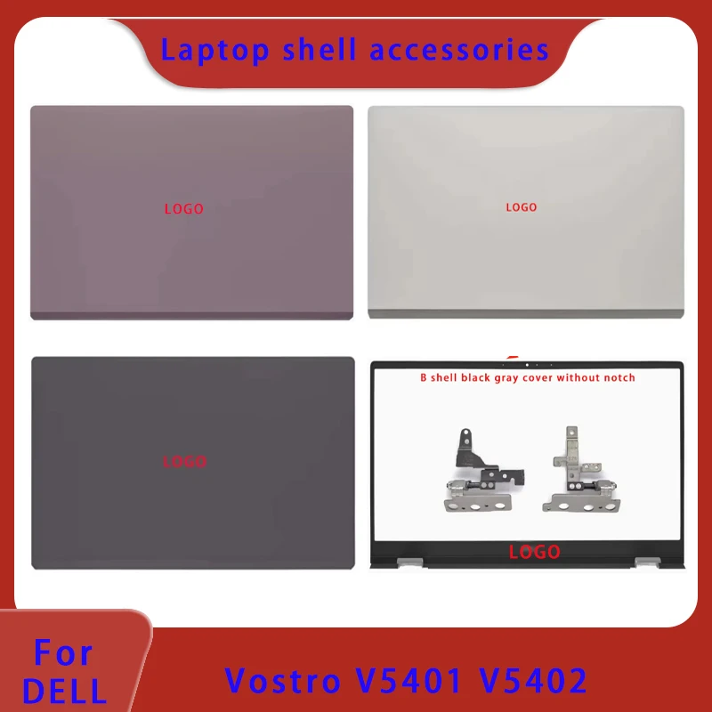 

Подходит для Dell Vostro 14, достижение 5401, 5402, 5405, задняя крышка ЖК-дисплея для ноутбука/передняя панель, верхняя крышка, шарнир