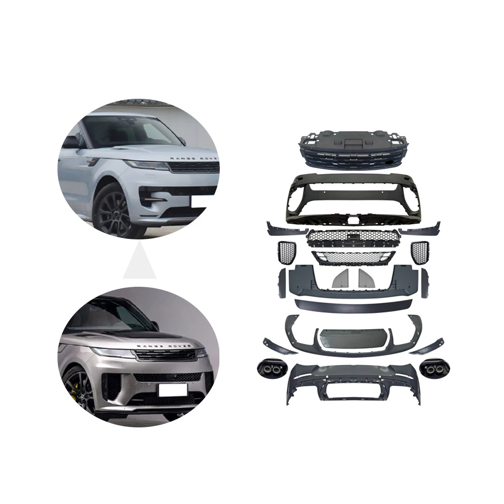 

Upgrade 2023 SV Style Front and Rear Bumper Bodykit for Range Rover Sports Bodykit
