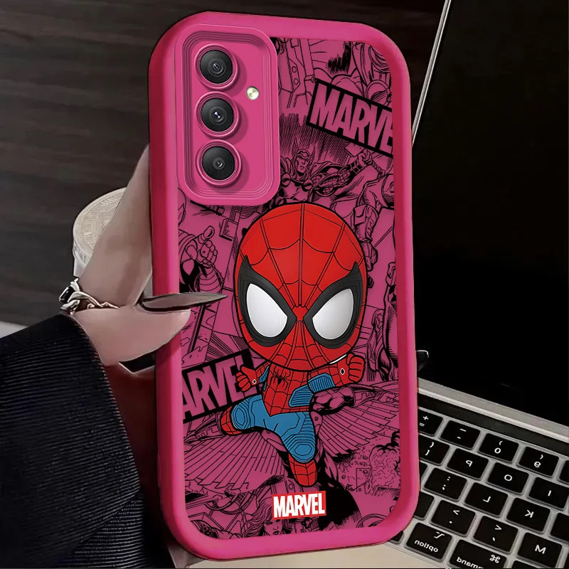 Marvel Groot Spiderman Handy hülle für Samsung Galaxy S24 S23 S22 S21 Ultra Plus Fe A54 A34 A14 A73 A53 A33 Weiche Silikon hülle