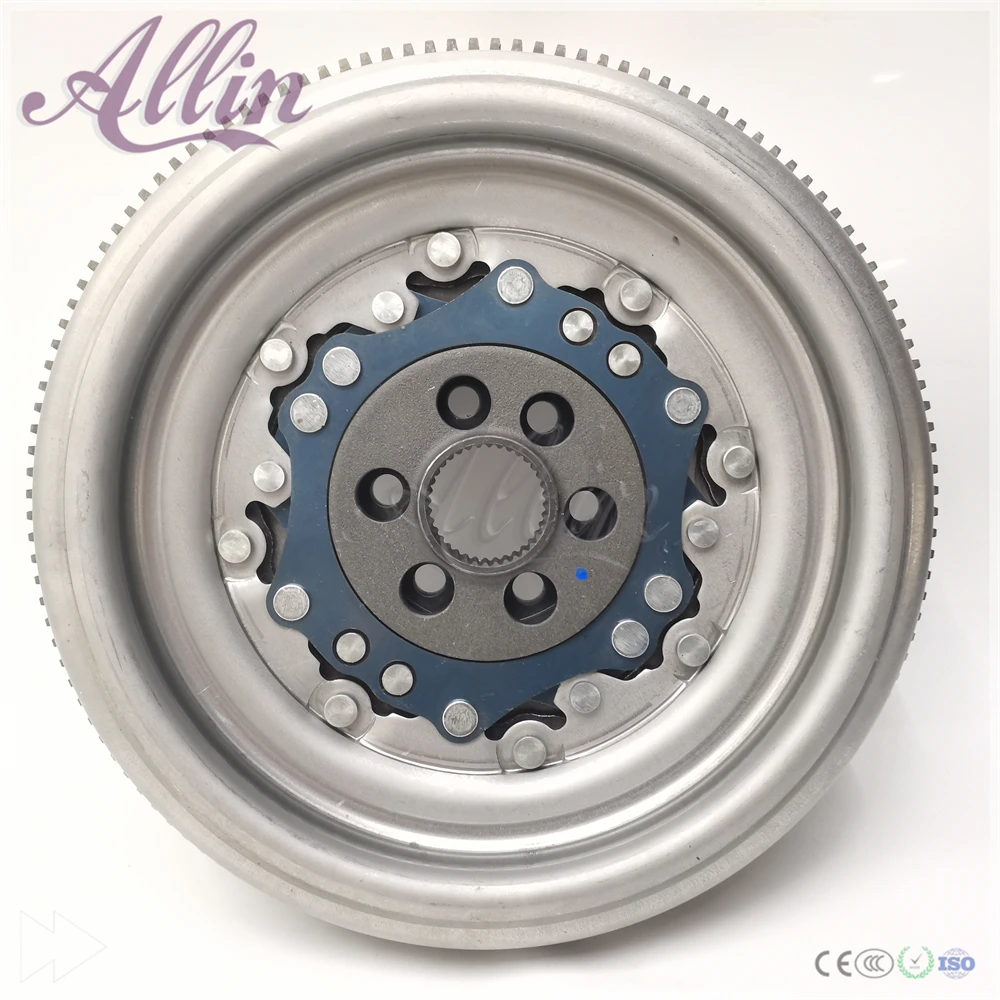 02E DQ250 Clutch Fly Wheel 6 holes 132 teeth for Audi VW Skoda Jolf Jetta, DSG 6 Speed TransProfessor Gearbox Steering Clutches