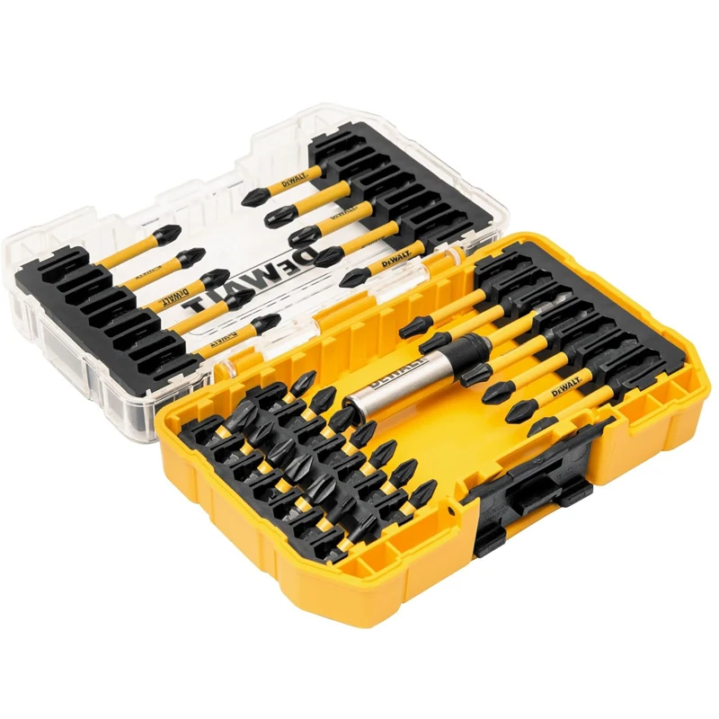 DEWALT DT70730T Extreme Flextorq Screwdriving Bit Set 25Pcs Durable Torsion Zone S2 Steel Tool Attachments