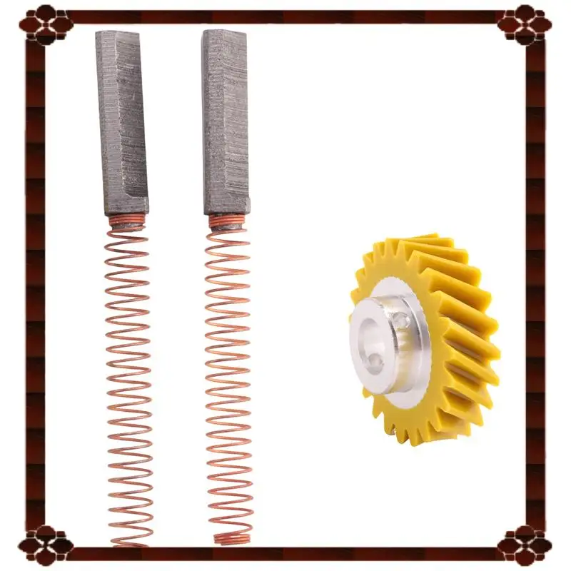 24-часовая доставка W10112253 9706416 Щетка двигателя W10380496 4162897 Червячный привод миксера для подставки Kitchenaid и пара двигателей Br