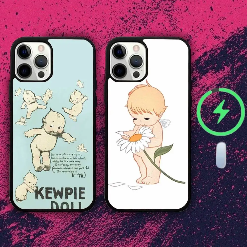 

Cute Cartoon K-Kewpie-es Phone Case For iPhone 16e,16,15,14,13,12,11,Plus,Pro,Max,Mini Magsafe Magnetic Wireless Charging