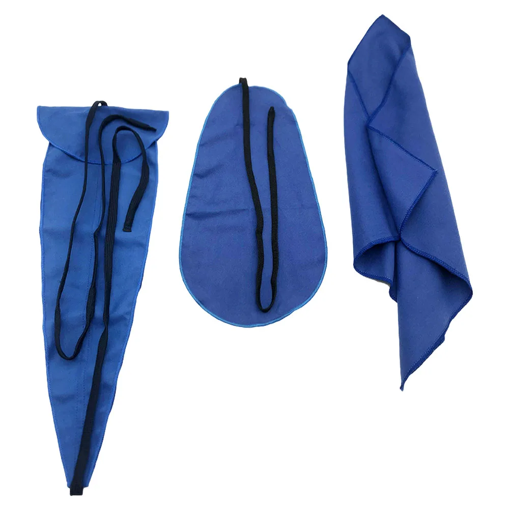 

3 Pcs Saxophone Cleaning Cloth Cleaner Accessories Alto Tool Tenor Musical Instrument