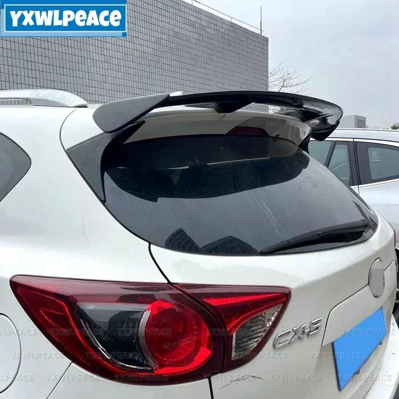 

For Mazda CX-5 CX-8 2013-2023 Universal Roof Spoiler High Quality ABS Material Rear Trunk Lip Wing Car Accessories