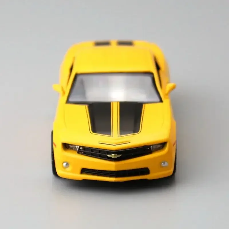 MaKeda Toy Diecast Model 1:36 Scale Chevrolet Camaro Super Pull Back Doors Openable Car Educational Collection Gift for Kid