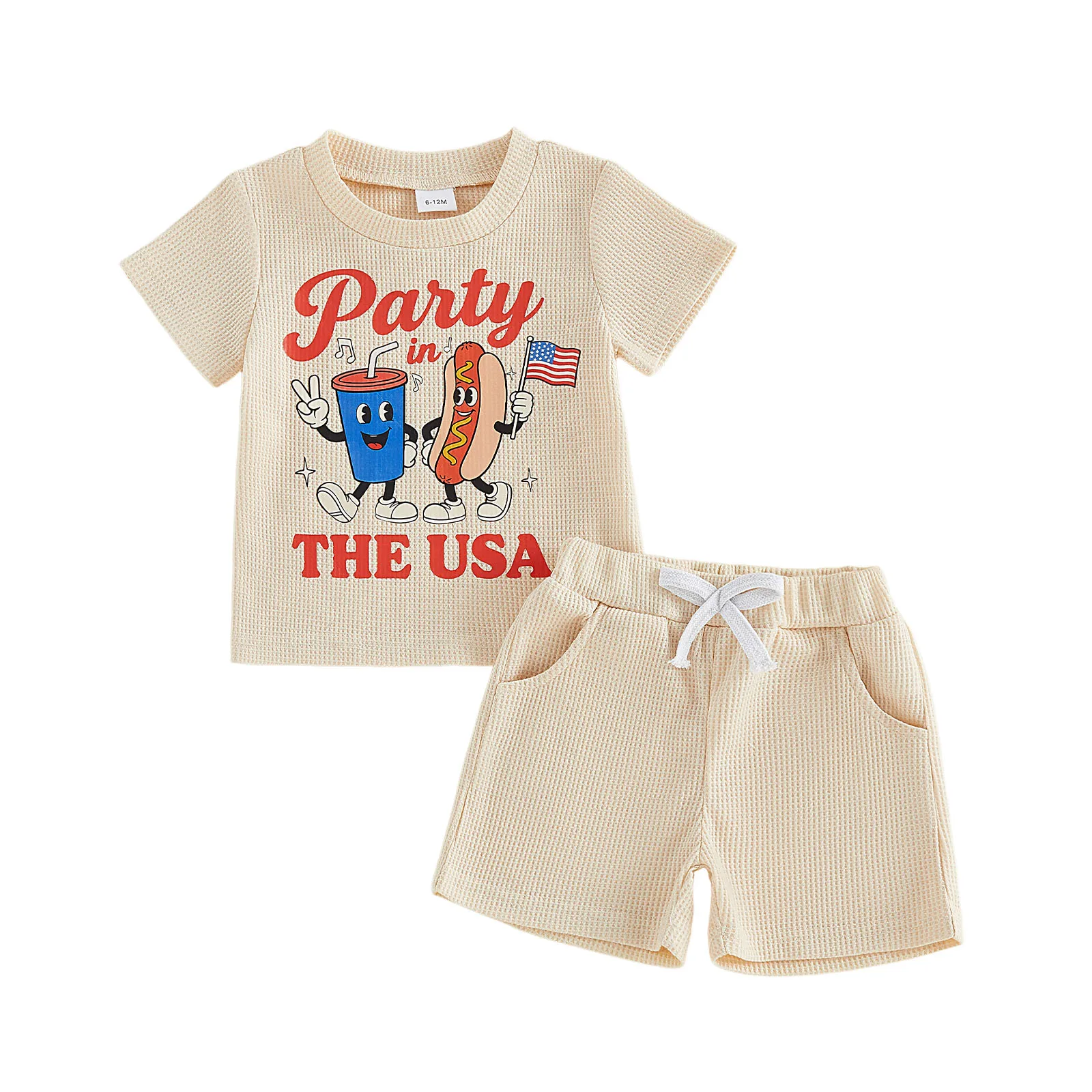 conjunto-de-2-pecas-para-bebes-de-4-anos-roupa-patriotica-para-o-4-de-julho-com-estampa-de-cachorro-quente-manga-curta-tops-waffle-e-shorts