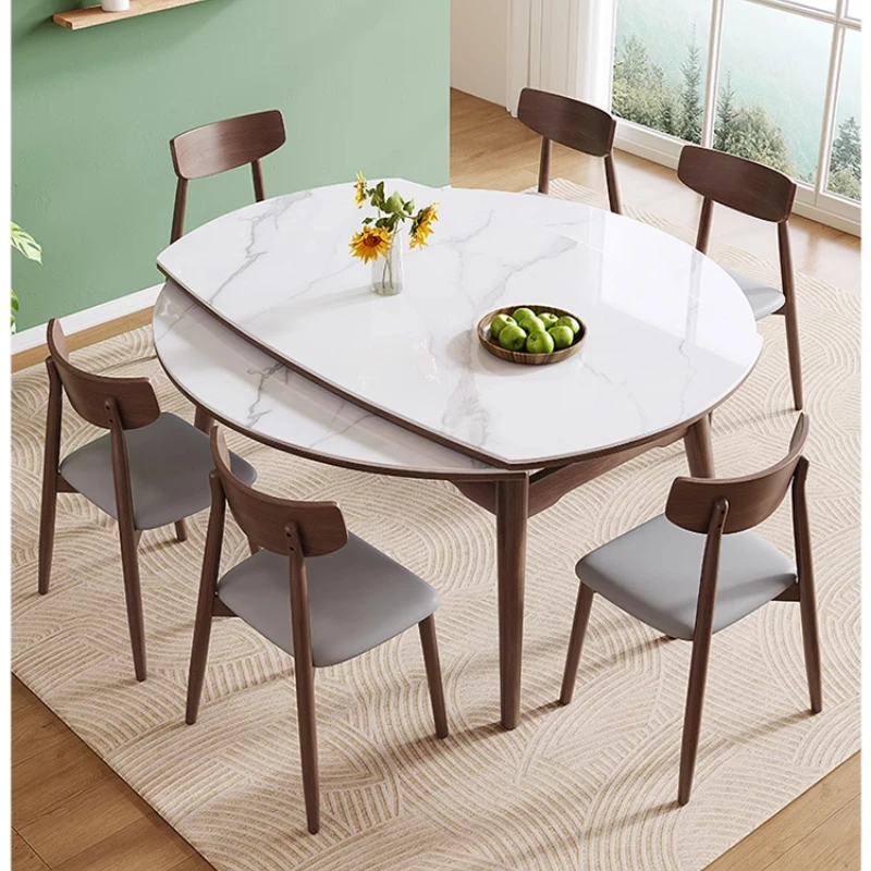 

Cafe Square Dining Table Luxury Set Furniture Folding Round Kitchen Chairs Kitcjen Tables Portable Room Esstisch Coffee Living